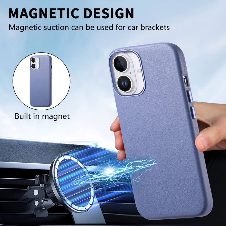 For iPhone 16 Pro Max Electroplated Metal Button Shockproof Phone Case(Blue) - iPhone 16 Pro Max Cases by buy2fix | Online Shopping UK | buy2fix