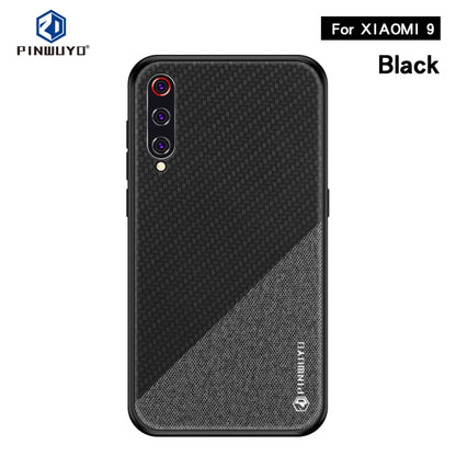 PINWUYO Honors Series Shockproof PC + TPU Protective Case for XIAOMI Mi 9(Black) - Xiaomi Cases by PINWUYO | Online Shopping UK | buy2fix