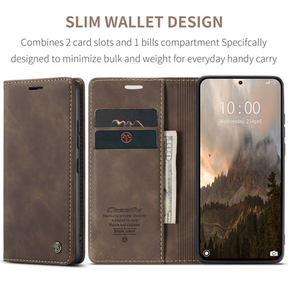 For Xiaomi 14T Pro CaseMe 013 Multifunctional Horizontal Flip Leather Phone Case(Coffee) - 14T Pro Cases by CaseMe | Online Shopping UK | buy2fix