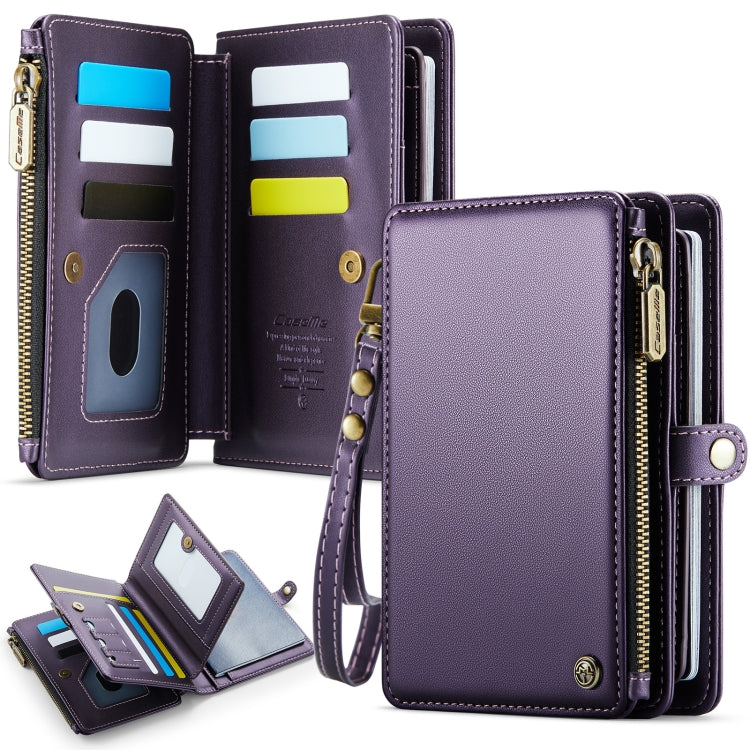 CaseMe-Me60 Multi-functional Anti-theft Swipe Passport Wallet(Purple) -  by CaseMe | Online Shopping UK | buy2fix