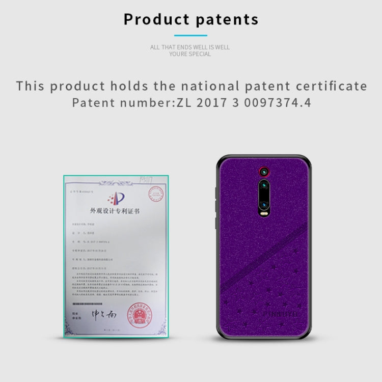 PINWUYO Full Coverage Waterproof Shockproof PC+TPU+PU Protective Case for XIAOMI RedMi K20 / K20 Pro / Mi 9T / Mi 9T Pro(Purple) - Xiaomi Cases by PINWUYO | Online Shopping UK | buy2fix