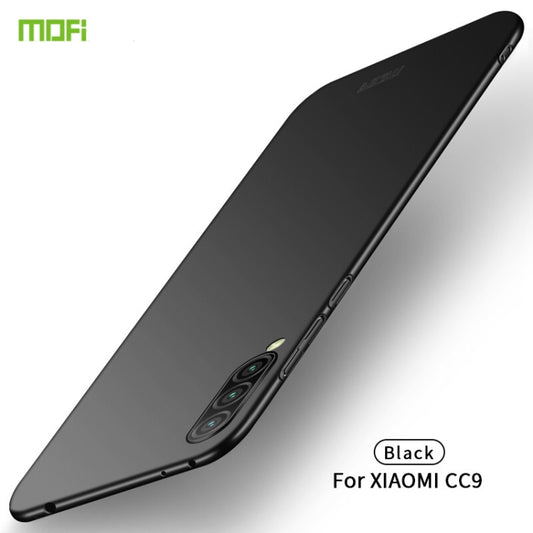 MOFI Frosted PC Ultra-thin Hard Case for Xiaomi CC9(Black) - Xiaomi Cases by MOFI | Online Shopping UK | buy2fix