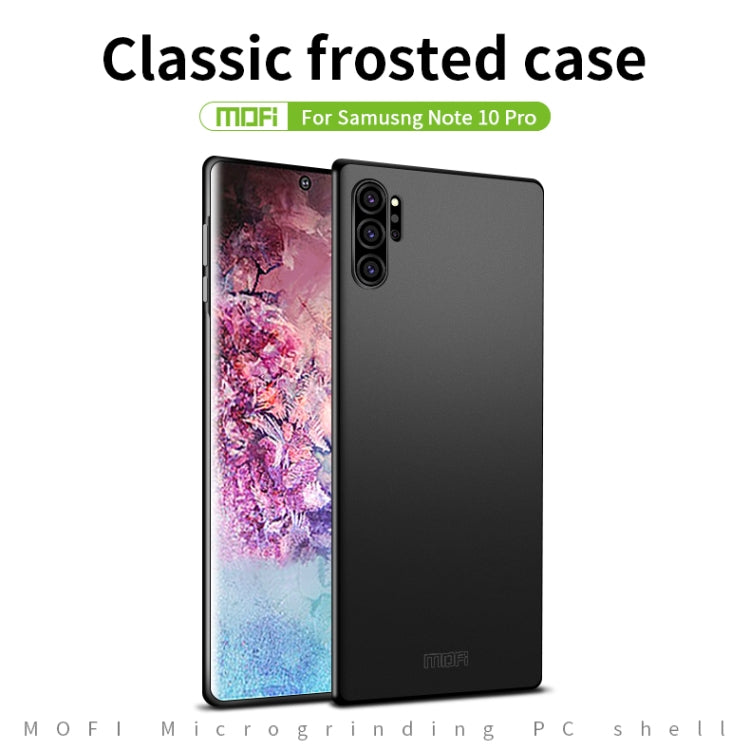MOFI Frosted PC Ultra-thin Hard Case for Galaxy Note10 Pro(Blue) - Galaxy Phone Cases by MOFI | Online Shopping UK | buy2fix