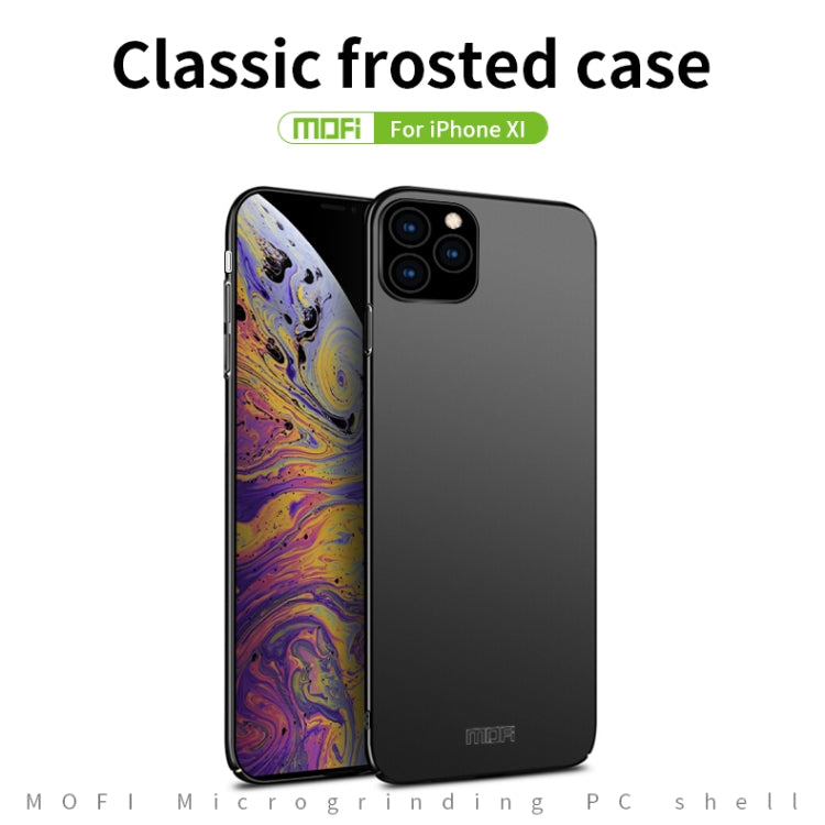 For iPhone 11 Pro MOFI Frosted PC Ultra-thin Hard Case (Red) - iPhone 11 Pro Cases by MOFI | Online Shopping UK | buy2fix