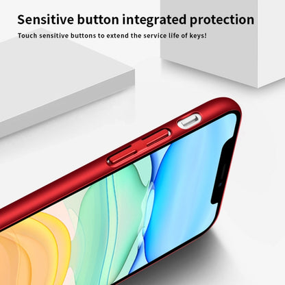 For iPhone 11 MOFI Breathable PC Ultra-thin All-inclusive Protective Case(Red) - iPhone 11 Cases by MOFI | Online Shopping UK | buy2fix