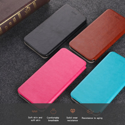 For Xiaomi RedMi K30 MOFI Rui Series Classical Leather Flip Leather Case With Bracket Embedded Steel Plate All-inclusive(Black) - Xiaomi Cases by MOFI | Online Shopping UK | buy2fix