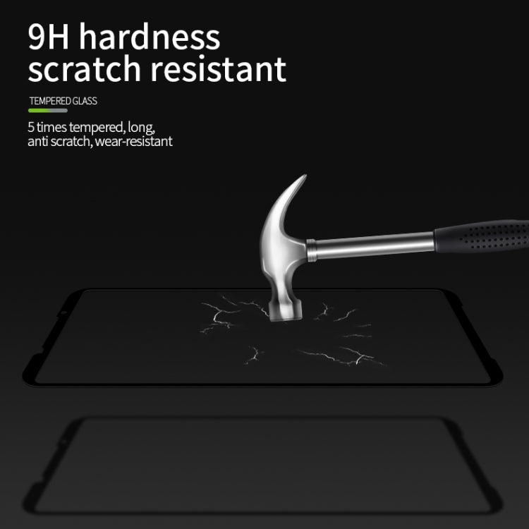 For Xiaomi Black Shark 3 PINWUYO 9H 2.5D Full Screen Tempered Glass Film(Black) -  by PINWUYO | Online Shopping UK | buy2fix