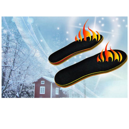 Smart Temperature-controlled Electric Insole Warm Foot Graphene Heating Insole Warm Foot Artifact Warm Foot Treasure , EU Plug, Size:45(Black for Men) - Shoes Care by buy2fix | Online Shopping UK | buy2fix