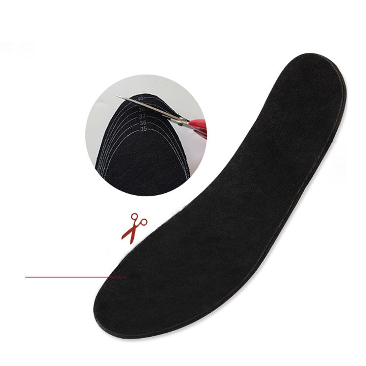 Smart Temperature-controlled Electric Insole Warm Foot Graphene Heating Insole Warm Foot Artifact Warm Foot Treasure , EU Plug, Size:45(Black for Men) - Shoes Care by buy2fix | Online Shopping UK | buy2fix