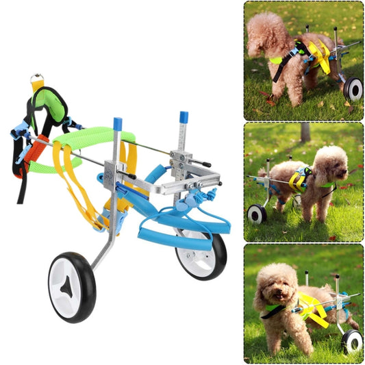 Pet Wheelchair Disabled Dog Old Dog Cat Assisted Walk Car Hind Leg Exercise Car For Dog/Cat Care, Size:M - Protector Walking Aids by buy2fix | Online Shopping UK | buy2fix