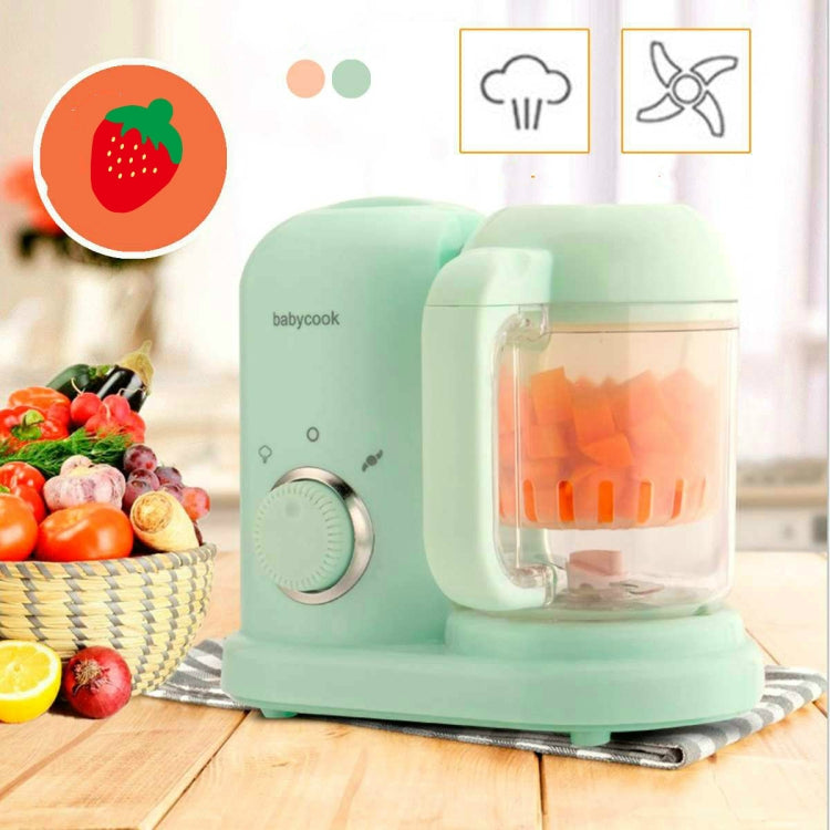 Multifunction Baby Food Cooking Maker Steamer Mixing Grinder Food Supplementary Machine EU Plug(Pink) - Stirrer & Squeezer by buy2fix | Online Shopping UK | buy2fix