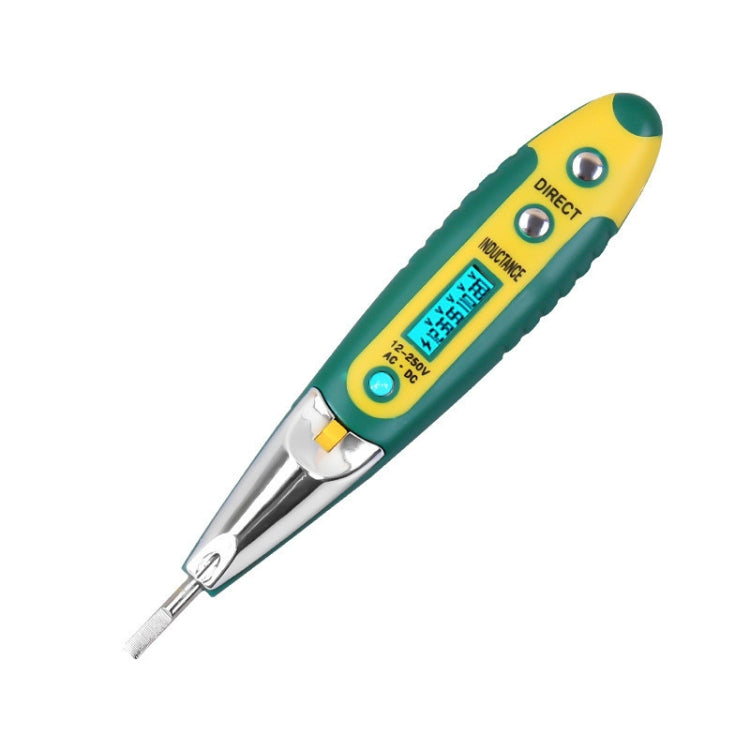 High Precision Electrical Tester Pen Screwdriver 220V AC DC Outlet Circuit Voltage Detector Test Pen with Night Vision, Specification:Digital Display Pen (Card) - Voltage Detector by buy2fix | Online Shopping UK | buy2fix