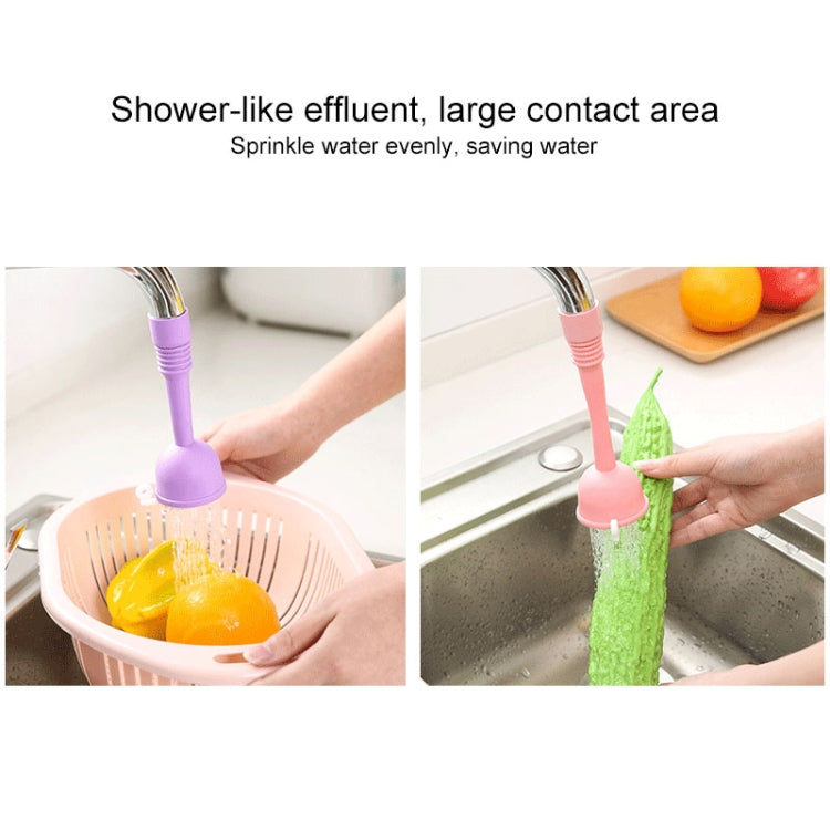 Kitchen Faucet Water-saving Shower(Short Purple) - Filters by buy2fix | Online Shopping UK | buy2fix