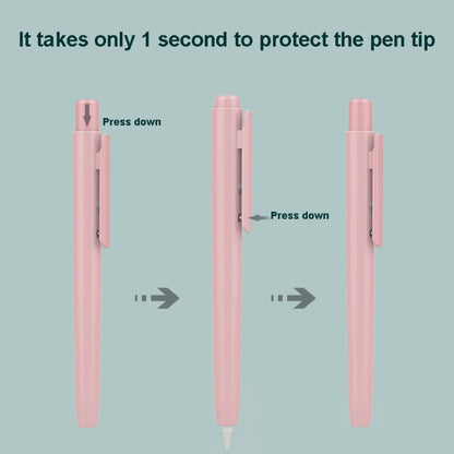 Automatic Retractable Stylus Pen Case For Apple Pencil 2(Pink) - Pencil Accessories by buy2fix | Online Shopping UK | buy2fix