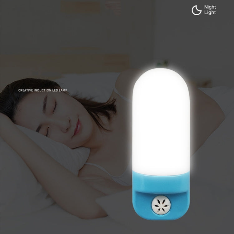 A88 Intelligent Light Sensing LED Bedside Lamp Corridor Aisle Night Light, Plug:US Plug(Blue) - Sensor LED Lights by buy2fix | Online Shopping UK | buy2fix