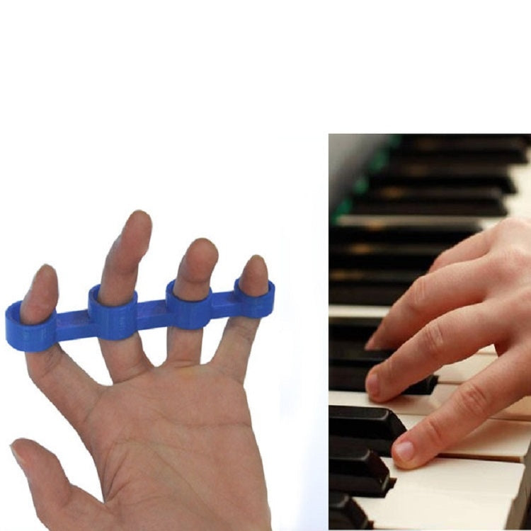 Guitar Finger Expansion Finger Force Device Piano Span Practice Finger Sleeve, Specification:Large(Blue) - Stringed Instruments by buy2fix | Online Shopping UK | buy2fix