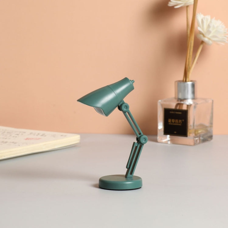 3 PCS Mini LED Desk Lamp Folding Portable Night Light Magnetic Eye Protection Desk Lamp(LD01-Green) - Desk Lamps by buy2fix | Online Shopping UK | buy2fix