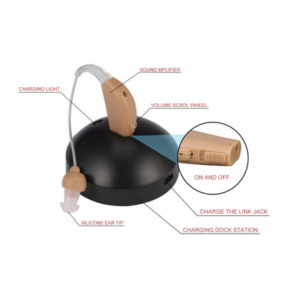 Rechargeable Hearing Aids Hearing Aids For The Elderly, Specification: UK Plug - Hearing Aids by buy2fix | Online Shopping UK | buy2fix