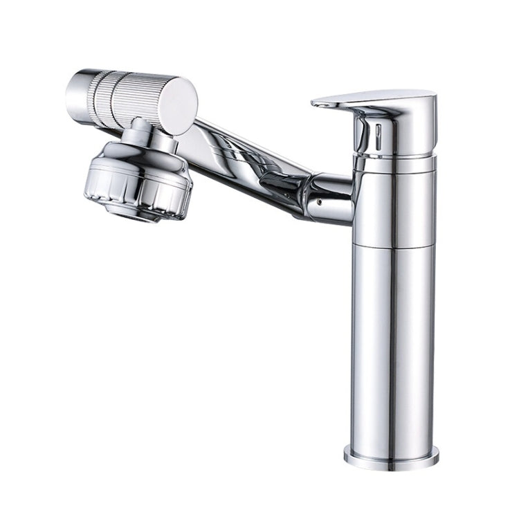 Universal Swivel Faucet Bathroom Hot & Cold Dual-Out Mode Faucet, Specification: Short HT-805065 - Faucets & Accessories by buy2fix | Online Shopping UK | buy2fix