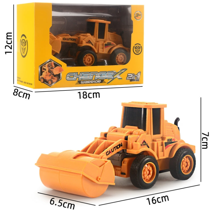 Children Educational Inertial Collision Deformation Engineering Vehicle Toy Model(Bulldozer) - Model Toys by buy2fix | Online Shopping UK | buy2fix