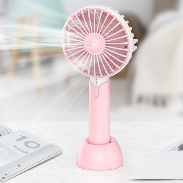 Desktop Portable Handheld Mini Silent Fan, Colour: X2 Pink - Electric Fans by buy2fix | Online Shopping UK | buy2fix