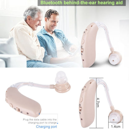 G25 Bluetooth Hearing Aid Elderly Sound Amplifier Sound Collector, Colour: EU Plug(Skin Color) - Hearing Aids by buy2fix | Online Shopping UK | buy2fix