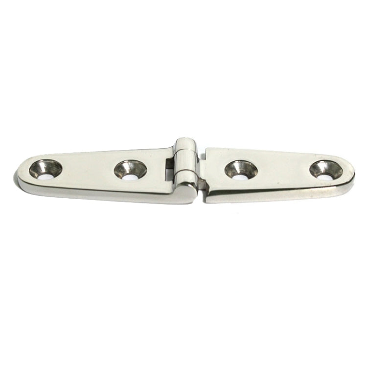 Four-Hole Stainless Steel Hinge 316 Flat Open Bearing Hinge, Specification: 103 x 27mm - Marine Accessories & Parts by buy2fix | Online Shopping UK | buy2fix