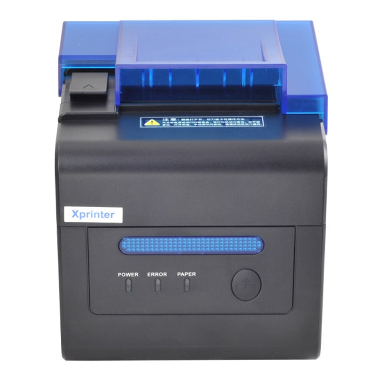 Xprinter XP-C300H 80mm Sound And Light Alarm Store Cashier Rreceipt Thermal Printer, Spec: USB+COM+LAN(US Plug) - Printer by Xprinter | Online Shopping UK | buy2fix