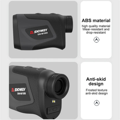 SNDWAY Telescope Golf Rangefinder Handheld Outdoor Altitude Angle Rangefinder, Model: SW-M1000 1000m - Laser Rangefinder by SNDWAY | Online Shopping UK | buy2fix