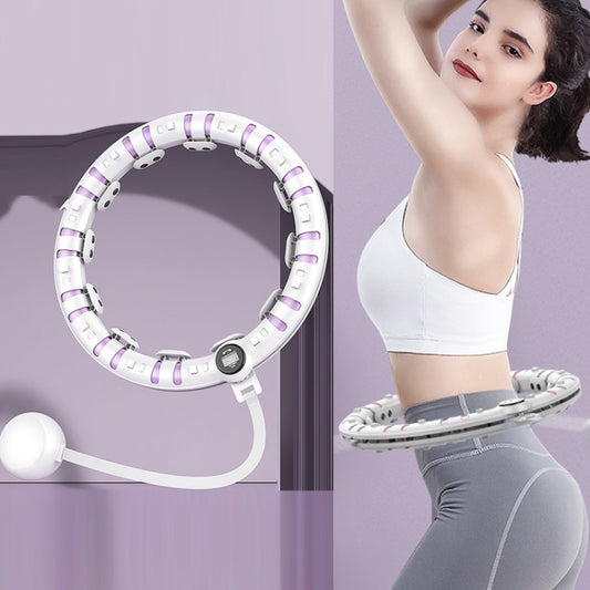 Slimming Massage Smart Counting Weight-Bearing Fat Loss Fitness Circles, Specification: 10 Knots (Taro Purple) - Fitness Circles by buy2fix | Online Shopping UK | buy2fix