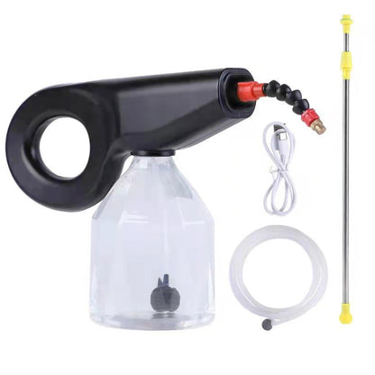 Atomized Disinfection Sterilizer Garden Tool Household Watering Can, Specification: Pouring Flower + Telescopic Tube +2.5m Pumping Pipe - Disinfector by buy2fix | Online Shopping UK | buy2fix