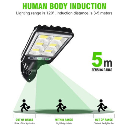 Solar Street Light LED Human Body Induction Garden Light, Spec: 616A-18 LED With Remote Control - Street Lights by buy2fix | Online Shopping UK | buy2fix