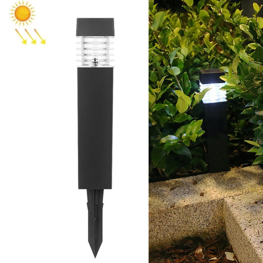 Solar Waterproof Outdoor Landscape Square Column Lawn Light(White Light) - Solar Lights by buy2fix | Online Shopping UK | buy2fix