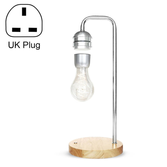 DP-003 Maglev Light Bulb Desk Lamp Black Technology Ornament, Plug Type: UK Plug(U Shaped Stand) - Desk Lamps by buy2fix | Online Shopping UK | buy2fix