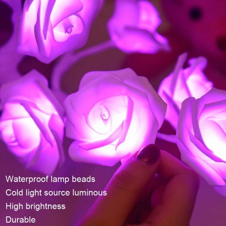 SJ-SD042 Rose Tree LED Christmas Party Decoration Light, Style: Detachable Base(Warm White) - Christmas Decoration Lamps by buy2fix | Online Shopping UK | buy2fix