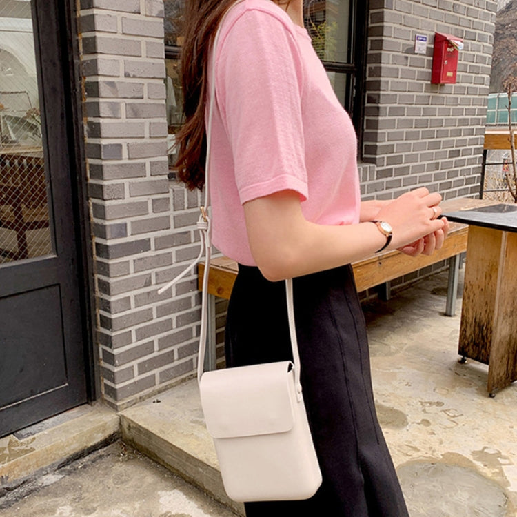 Fashion Versatile Vertical Models Single Shoulder Crossbody Mobile Phone Bag, Color: Red - Single-shoulder Bags by buy2fix | Online Shopping UK | buy2fix