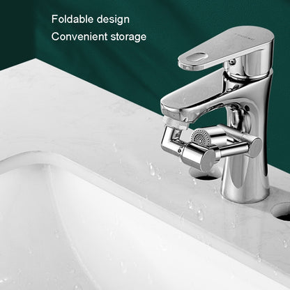 Faucet Universal Extender 1440 Degree Mechanical Arm Booster Head, Style: Alloy Double Gear - Faucets & Accessories by buy2fix | Online Shopping UK | buy2fix