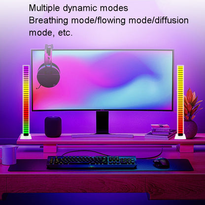 LED Pick Up Light Illuminating Light Effect Desktop Night Light, Color: Black(USB Charging) - Novelty Lighting by buy2fix | Online Shopping UK | buy2fix