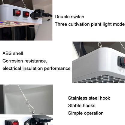 Small Plant Growth Light LED Full Spectrum Fill Light(UK Plug) - LED Grow Lights by buy2fix | Online Shopping UK | buy2fix