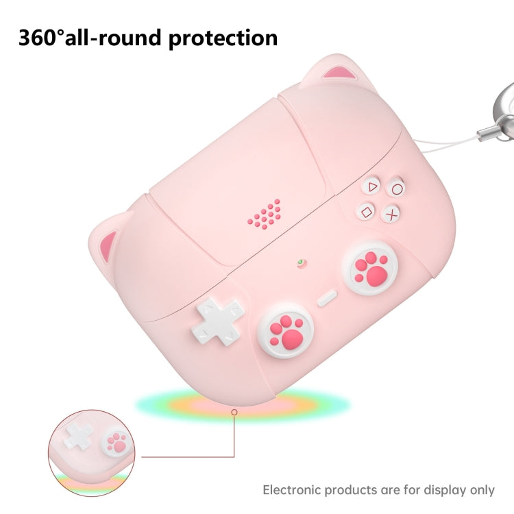 For AirPods 3 Earphone Silicone Protective Case Cat Claw Cover(Light Pink) - For AirPods 3 by buy2fix | Online Shopping UK | buy2fix