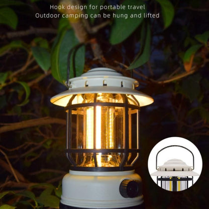 Waterproof Outdoor Tent Retro Atmosphere Horse Lamp, Color: Solar Energy White - Camping Lighting by buy2fix | Online Shopping UK | buy2fix