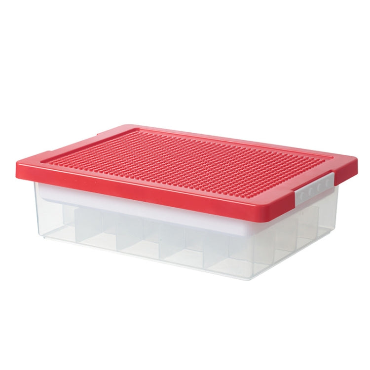 Children Toy Parts Building Blocks Storage Box(Red) - Storage Boxes by buy2fix | Online Shopping UK | buy2fix