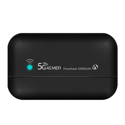 PW100 4G LTE Mobile Router USB Hotspot Portable Power Bank Pocket Wireless WIFI(Black) - Wireless Routers by buy2fix | Online Shopping UK | buy2fix