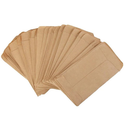 6x10cm 50pcs Sticky Seed Hybrid Breeding Kraft Paper Bag - Planting Bags by buy2fix | Online Shopping UK | buy2fix