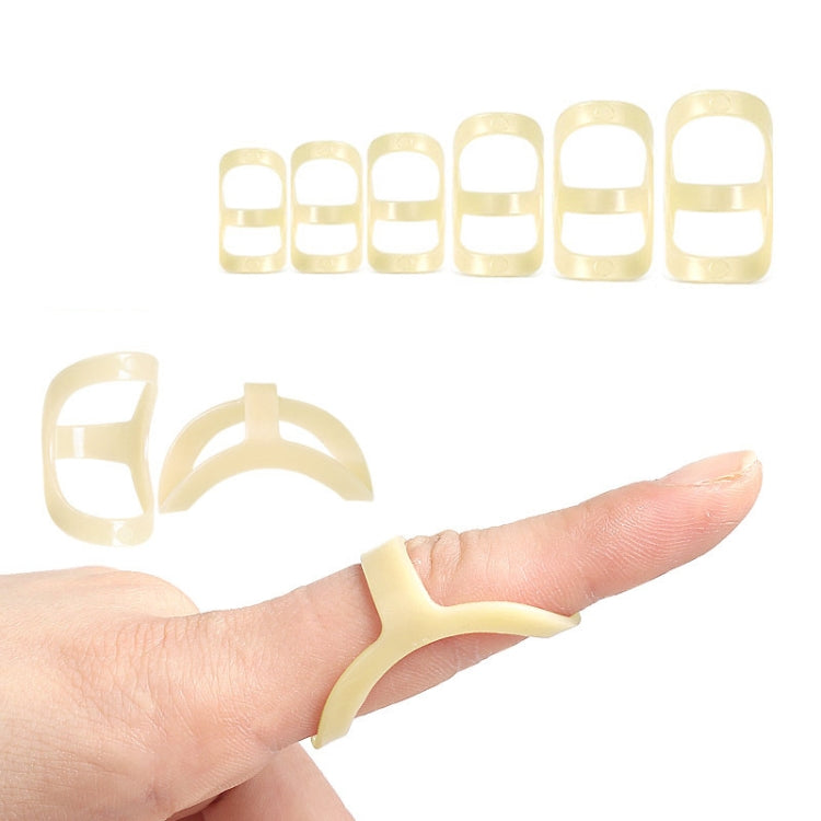 Finger Splint Fixation Ring Joint Bending Protection Fixator, Specification: Size 5 - Corrector by buy2fix | Online Shopping UK | buy2fix