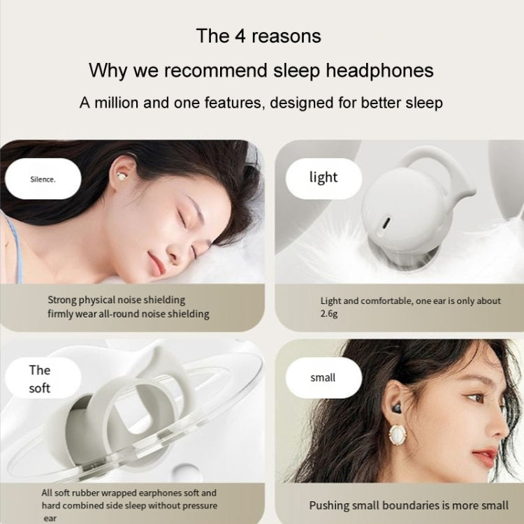 Q26 Bluetooth 5.3 Sleep Mini Wireless Bluetooth Earphone Invisible Comfortable Noise Canceling Earphones(Purple) - Bluetooth Earphone by buy2fix | Online Shopping UK | buy2fix