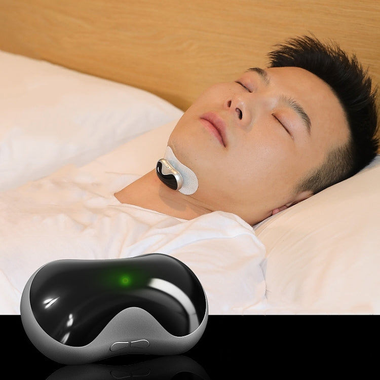 QC1003 TENS+EMA Mini Smart Magnetic Charging Anti-snoring Device(Grey) - Anti Snoring Tools by buy2fix | Online Shopping UK | buy2fix