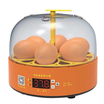 6-Eggs Small Household Experimental Children Smart Chicken Incubators, Spec: Automatic UK Plug - Incubators by buy2fix | Online Shopping UK | buy2fix