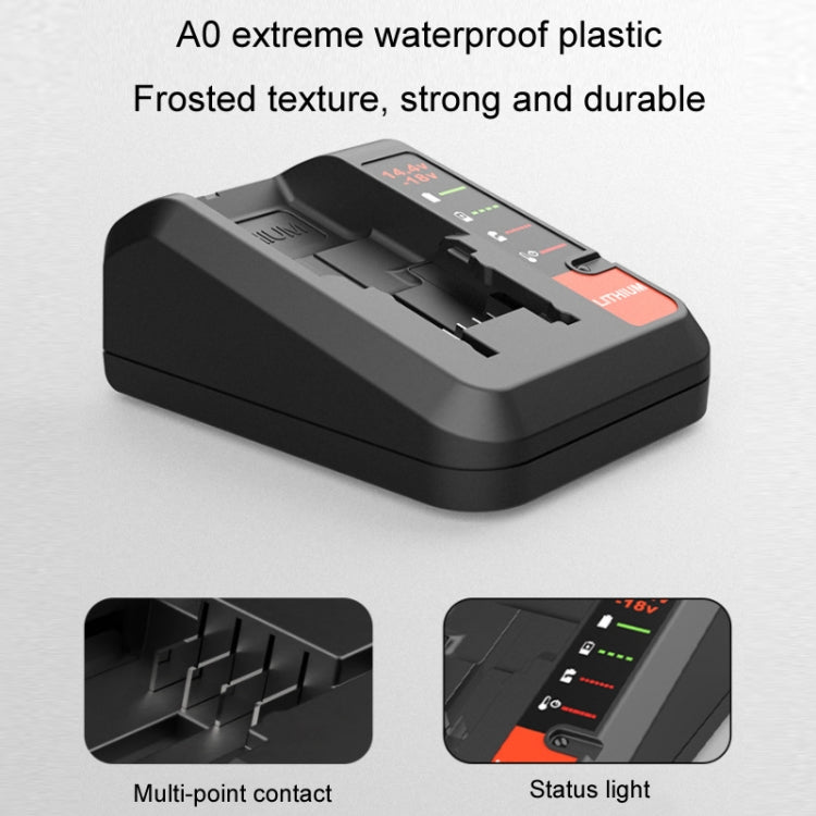 For BlackDeck 14.4~20V3A Tool Lithium Battery Charger, Specification: UK Plug - Electric Saws & Accessories by buy2fix | Online Shopping UK | buy2fix