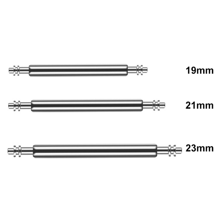 100pcs /Set 304 Stainless Steel Strap Connecting Rod Strap Switch Lugs, Spec: Double (1.8x19mm) - Watch Accessories & Parts by buy2fix | Online Shopping UK | buy2fix